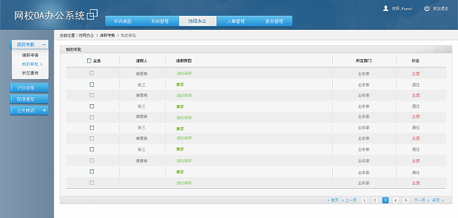 OA辦公系統(tǒng)
