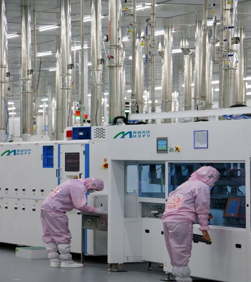 麥迪科技 9gw高效單晶topcon電池智能制造工廠項(xiàng)目首片電池片下線